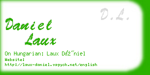 daniel laux business card